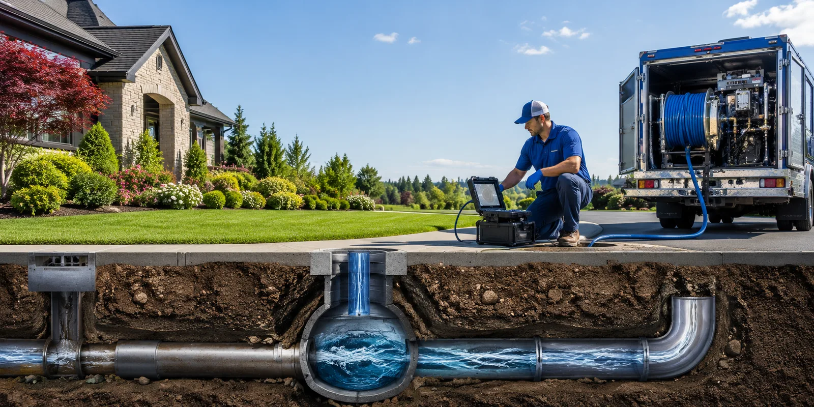 Drainage restoration information for Newcomerstown, OH